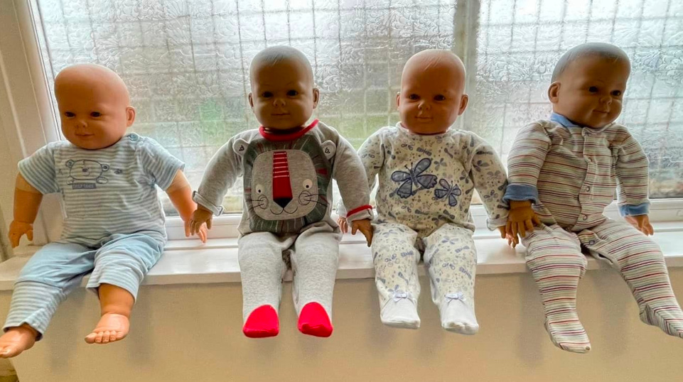 Birthlight Baby Yoga dolls