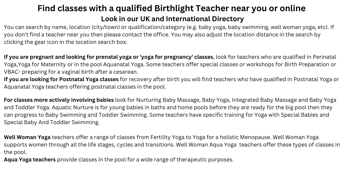 BABY YOGA — buddha baby wanstead